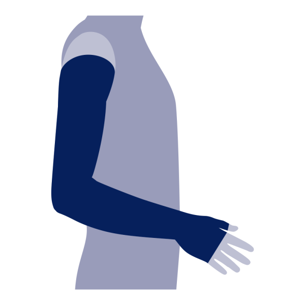 AG1 arm sleeve with gauntlet